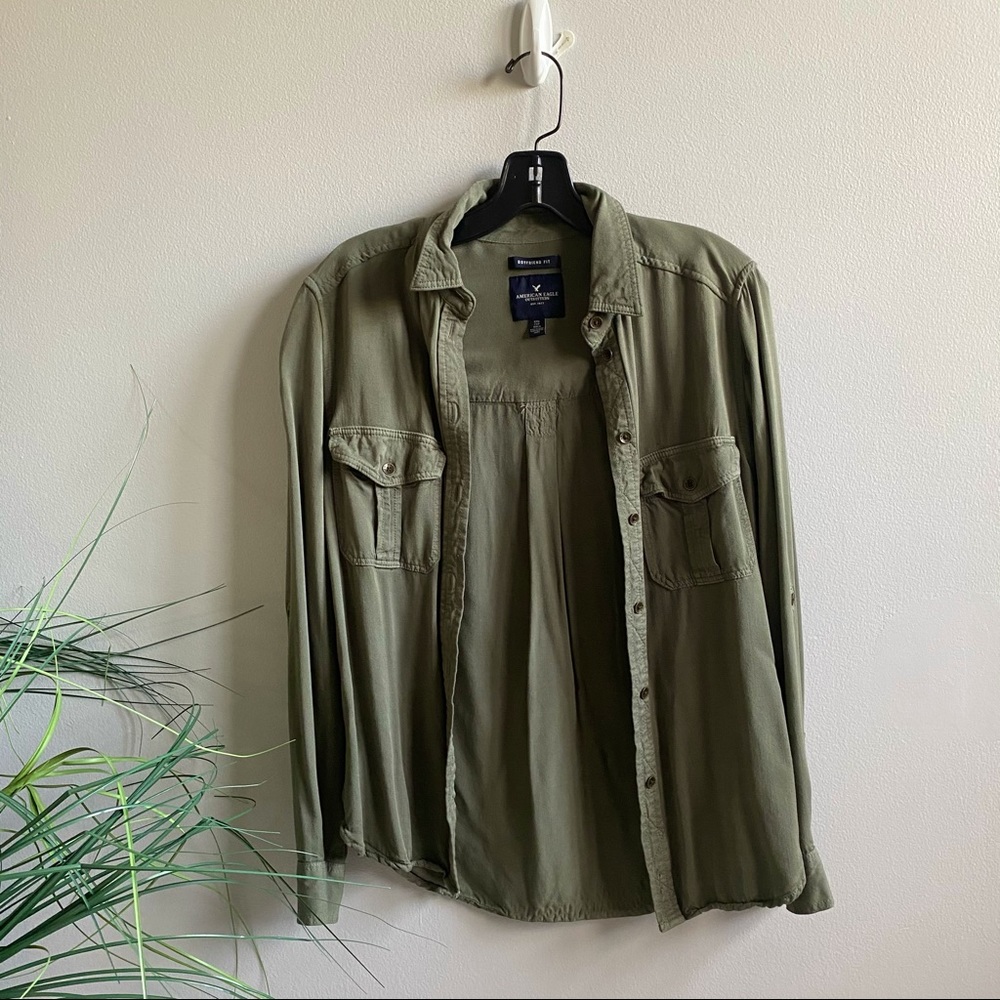 NWOT American Eagle boyfriend fit flannel